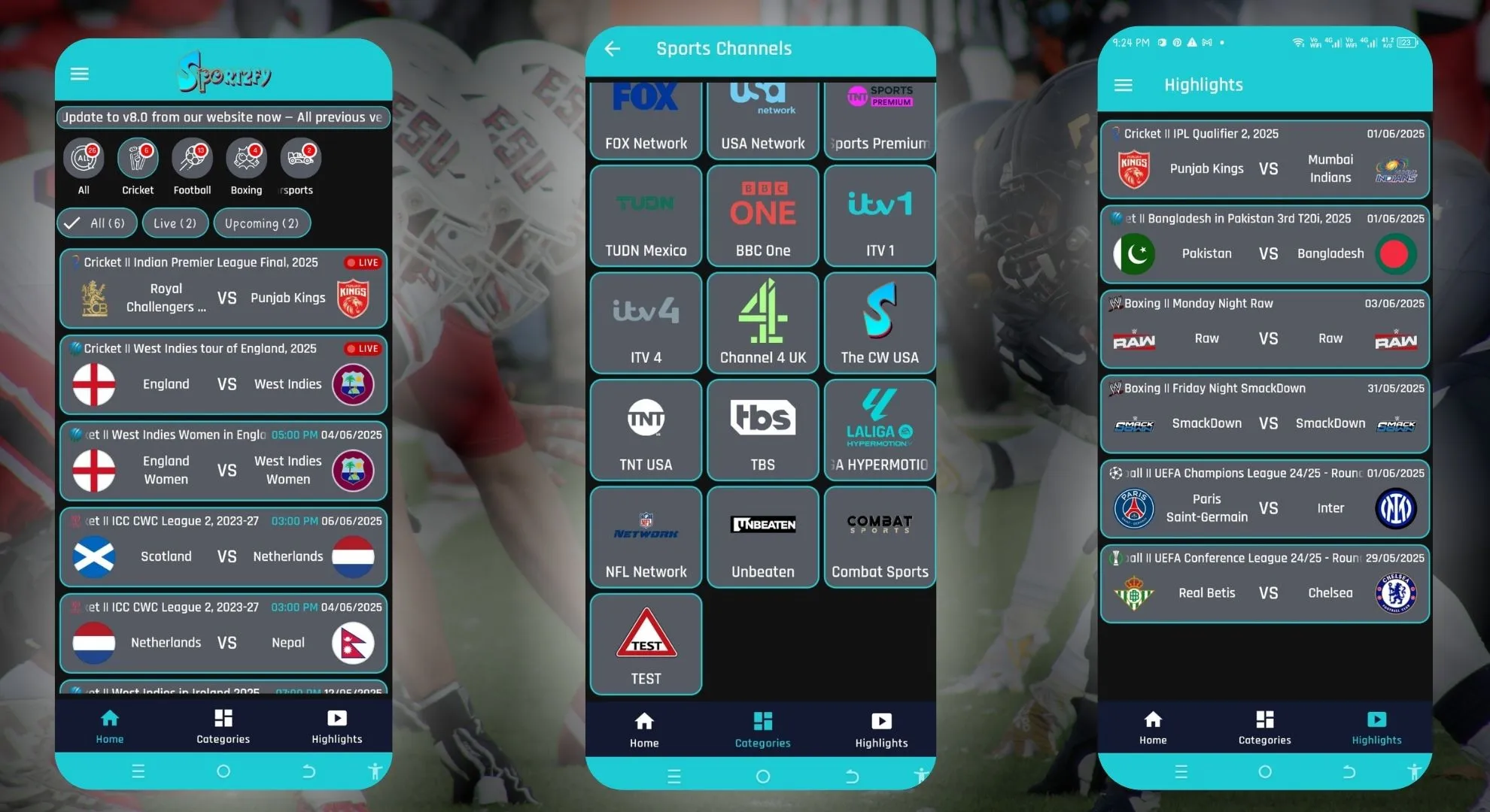 What sportzfy offers